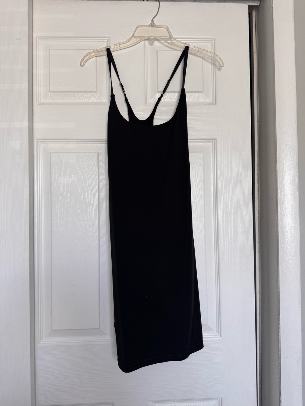 Black Athletic Dress with Adjustable Criss Cross Straps